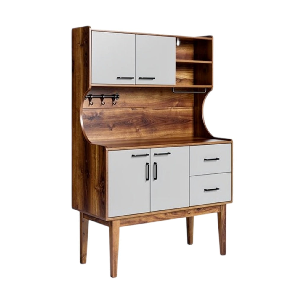 Moderne houten buffetkast met opbergruimte