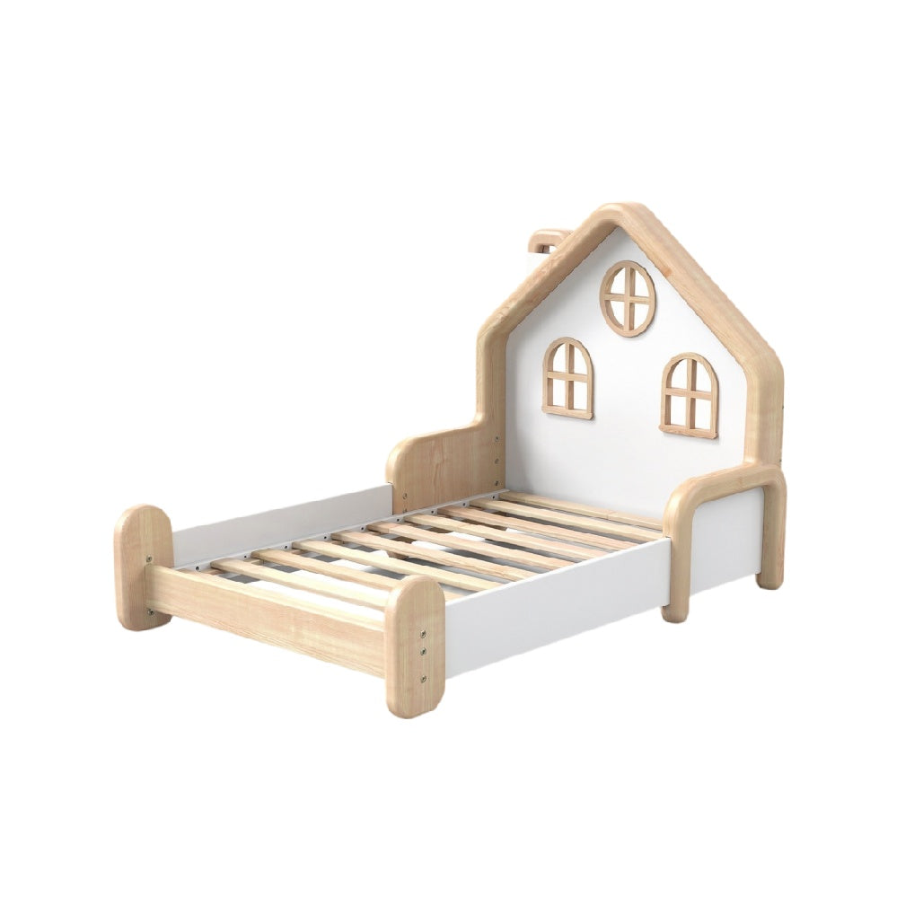 Houten Kinderbed met Huisontwerp